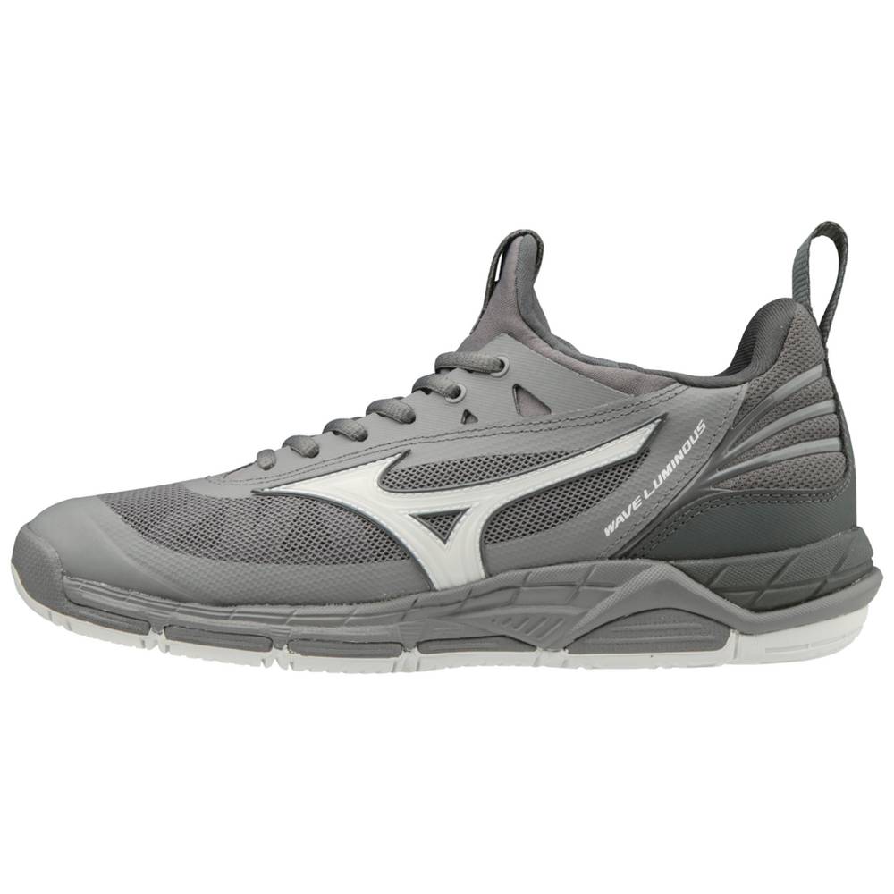 Womens Mizuno Wave Luminous Volleyball Shoes Grey Philippines (MEPIUK085)